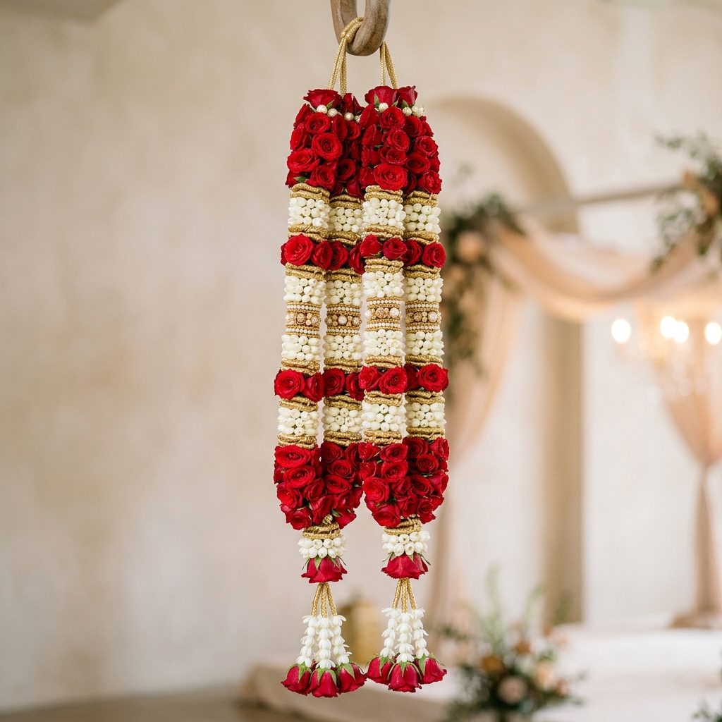 Wedding Garlands - Custom Indian Marriage Malai